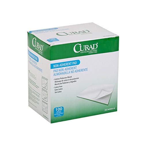 Sterile Non-Adherent Dressing Pads, 3" x 4", 100 Count