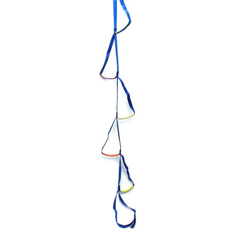 Rock-N-Rescue Climbing Etrier – 6 Step Nylon Aider Ladder with Tubular Webbing for Tree Work, Rock Climbing, Bouldering, Rescue, Hunting, and Firefighter Gear – Lightweight Etrier for Vertical Access