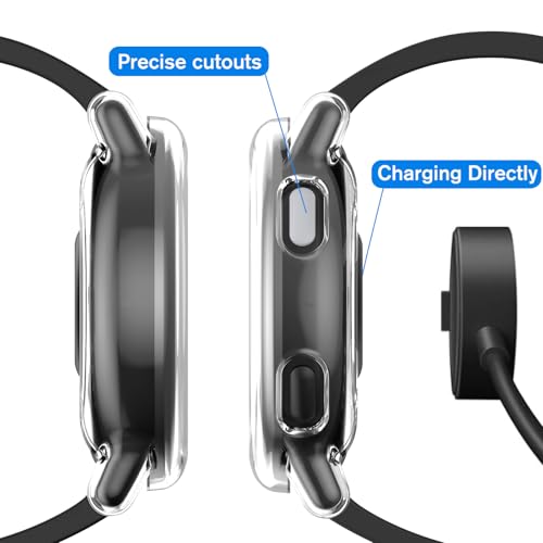 Garmin Vivoactive 5 Screen Protector Case - Clear x 3 Packs