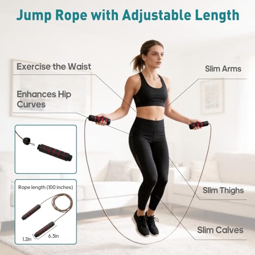 Agility Training Equipment Set - 20ft Ladder, Hurdles, Cones, Parachute & Jump Rope - Classic Orange