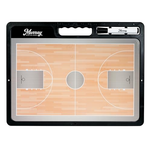 Premium Basketball Coaches Clipboard - Double-Sided Dry Erase Board