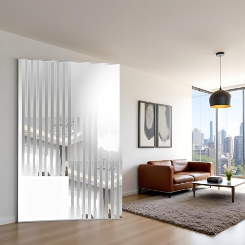 20 Pcs Mirror Wall Stickers Striped Design Mirror Art Tile Decal DIY Self Adhesive Wall Line Border Decals Removable Acrylic Mirror Sheets Wall Sticker Wall Stickers for Home Decor 5 * 20cm(ZS283)
