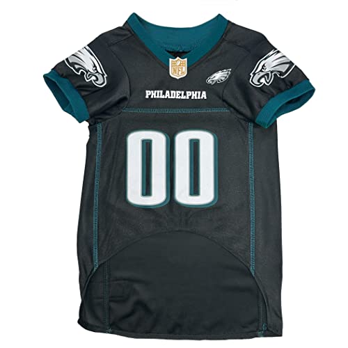 NFL Philadelphia Eagles Color Rush Dog Jersey - Large