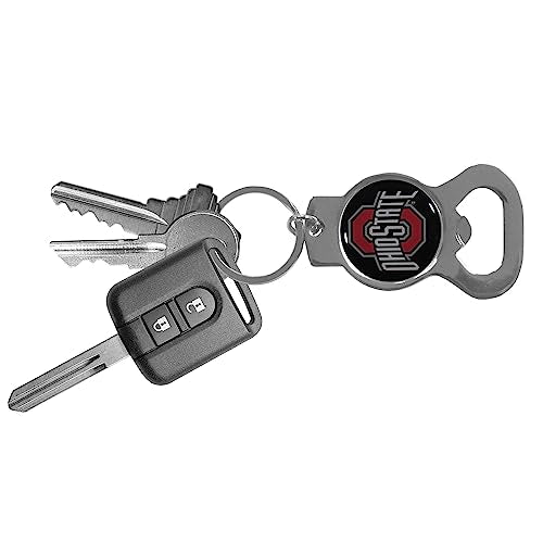 Ohio State Buckeyes Bottle Opener Keychain - Team Color