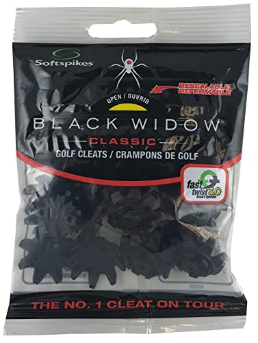 Black Widow Golf Cleats - Fast Twist 3.0 | 18 Count Pack