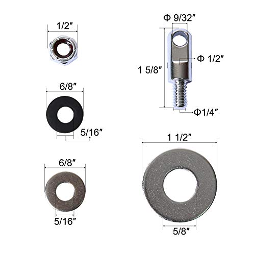 Locking Hardware Kit for Ammo Can - 1 Count, Silver Color