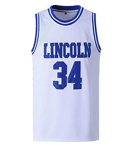 Jesus Shuttlesworth 34 Basketball Jersey - XX-Large White