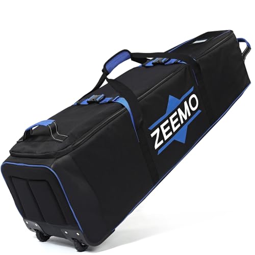 Golf Travel Bag - Full-Open Wheeled Carrier for Airlines - Black