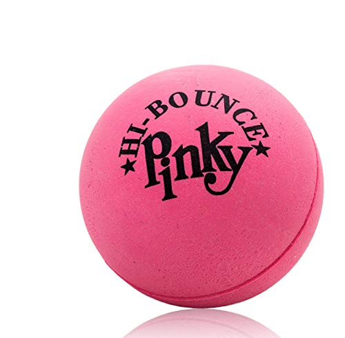 Hi-Bounce Pinky Ball - 1 Pack Rubber Bouncy Ball for Kids & Adults