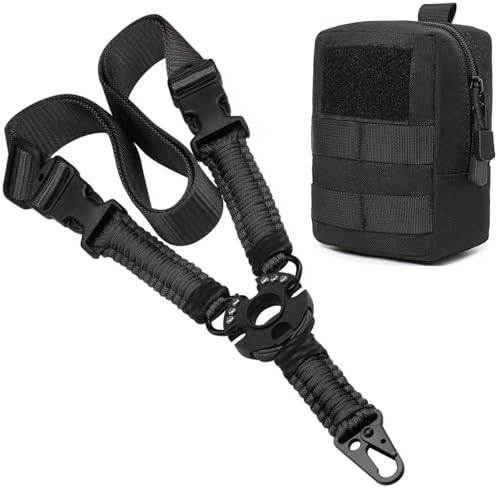 Molle Pouches Compact Water-Resistant EDC Pouch Sling Black