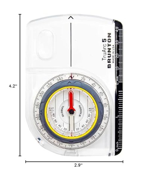 Brunton TruArc5 Baseplate Mapping Compass