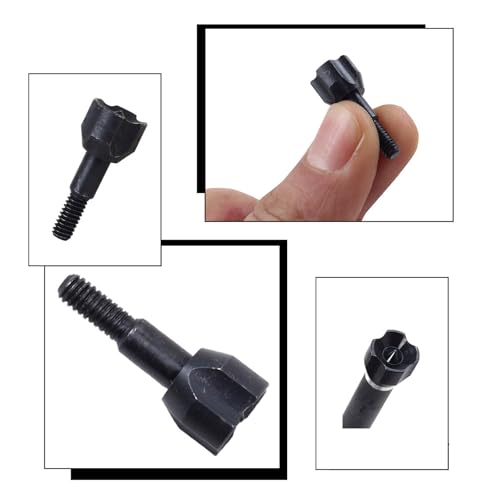 KURUGEILI 125 Grain Hammer Tips - Small Game Broadheads Set with Case, 12 Pack