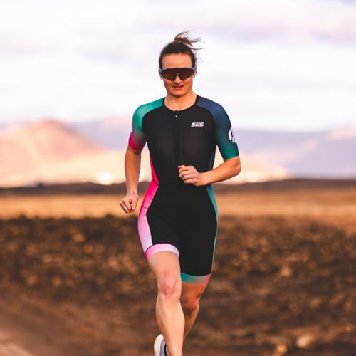 Elite Aero Triathlon Suit for Women | Quick-Dry & Breathable Trisuit with Compression