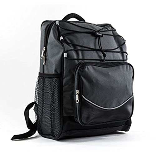 20 Can Cooler Backpack with No-Leak Liner - Grey