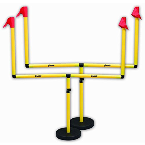 Youth Football Goal Post Set - Adjustable 4ft to 6ft, Easy Setup
