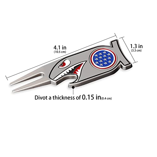 Craftsman Golf Shark Cool 4-in-1 Divot Repair Tool - Bottle Opener