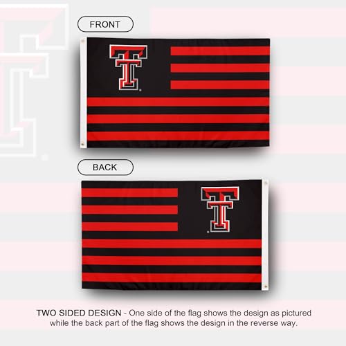 Texas Tech Red Raiders 3x5 Outdoor Flag - Officially Licensed Cactus Banner