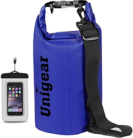 Floating Waterproof Dry Bag for Kayaking - 2L Blue