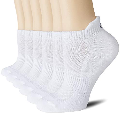 6 Pairs Low Cut Ankle Athletic Running Socks for Men & Women