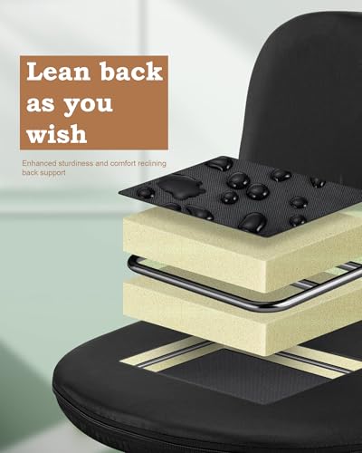 Portable Reclining Stadium Seat with Back Support - 6 Positions