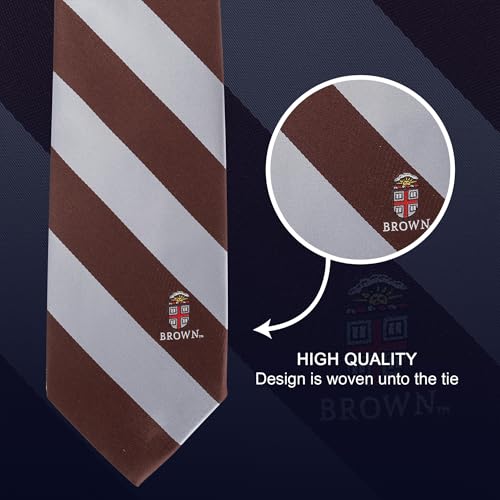 Brown University Necktie - Officially Licensed BU Logo Tie