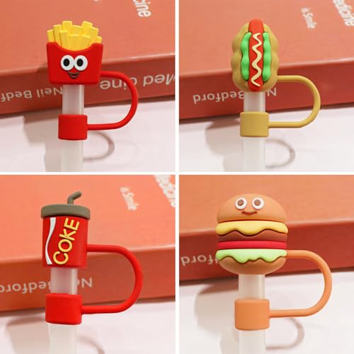 Straw Covers for Stanley Tumblers - 10mm Straw Toppers (4 Pcs)