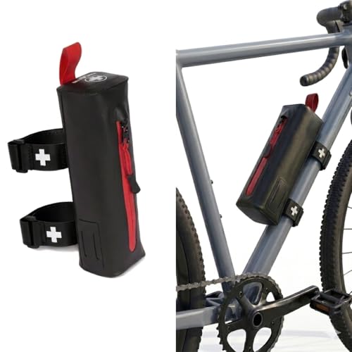 Cyclist Bike First Aid Kit Waterproof Case with 50 Emergency Supplies