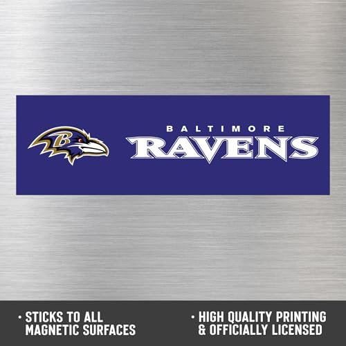 Baltimore Ravens NFL Team Spirit Magnet - Car & Home Décor