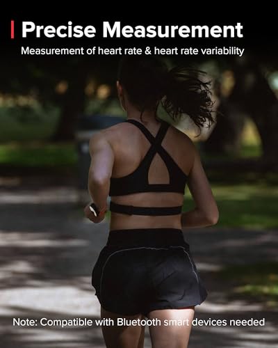 Smart Heart Rate Belt - Comfortable One Size / Black