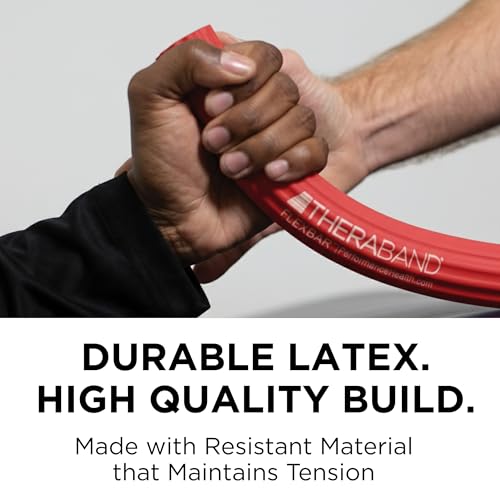 FlexBar Resistance Bar for Physical Therapy - Red - Light