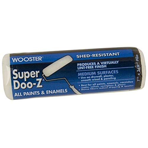 Wooster Brush R205-7 SPR/Doo-Z 3/8 Nap, 7 Inch, White
