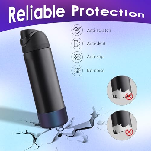 Chameleon Silicone Boot for Owala Water Bottles - Blue Purple, 24oz