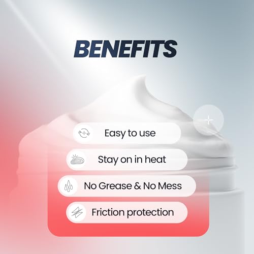 Anti-Chafe Cream for Cycling & Running - Non-Greasy Formula