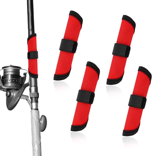 Fishing Lure Covers - 4 Pack Fishing Hook Protectors 5.91 Inch