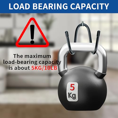 Flexible Archery Bow Wall Hanger - Adjustable Metal Rack with Rubber Hook