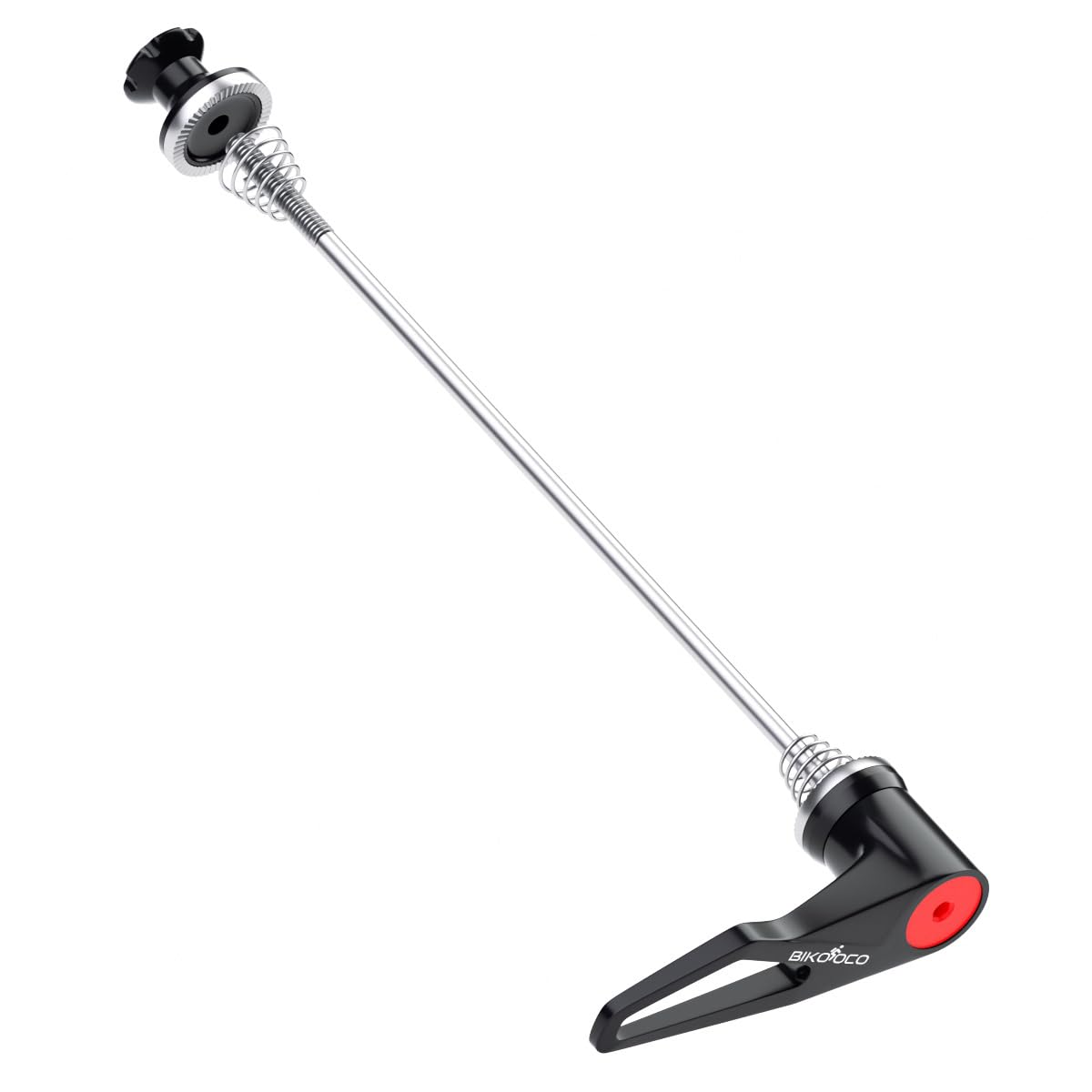 BIKOOCO Ultra High Strength Titanium Alloy Bike Axle Skewer Set for Quick Release - 100mm Front/130mm Rear for Road Bike