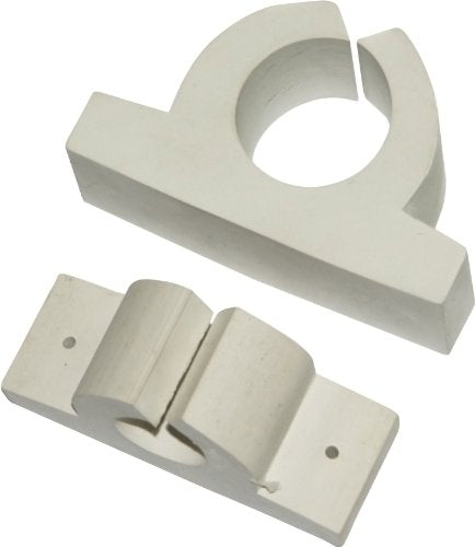 Rubber Storage Clips - 1-Inch Pair for Fishing Poles & Lights