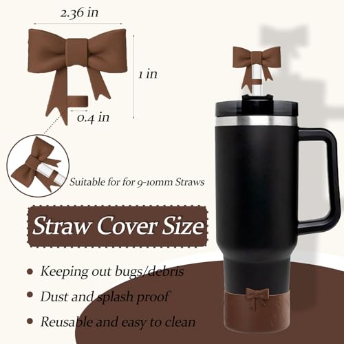 Silicone Protective Boot for Stanley & Hydroflask - Brown-26
