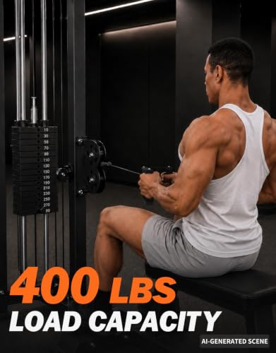 Double D Row Handle Cable Attachment for Strength Training