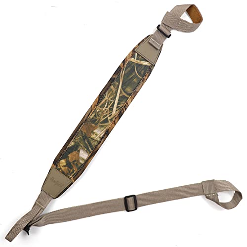 HuntPal Two Point Slip On Shotgun Sling - No Drill, Non-Swivel, Universal