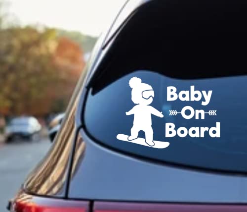 Baby on Board Reflective Vinyl Decal Stickers - 3 Pack - OnBoard3