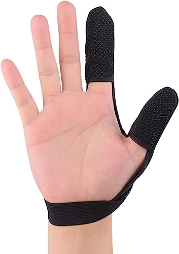 Fishing Gloves - Professional Thumb & Index Finger Glove - Black