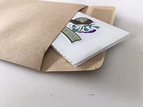 Irish Shamrock Window Flag Stickers - 5 Inch Decals (2pcs)
