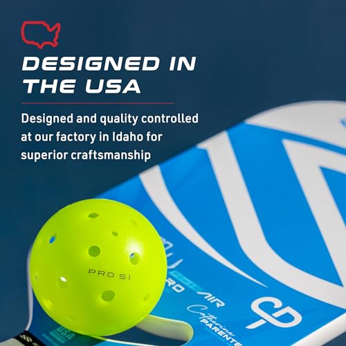 Pro S1 Outdoor Pickleballs - USAPA Approved, 4 Pack