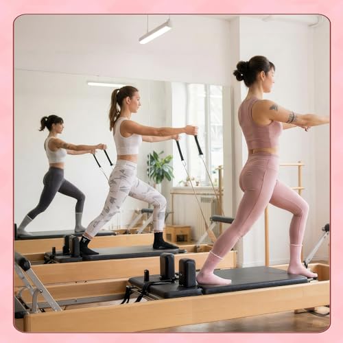 Grip Socks for Women - Cotton Ruffle Bow Yoga & Pilates - 5-Pair Set - Off-white, Pink, White, Black, Gray