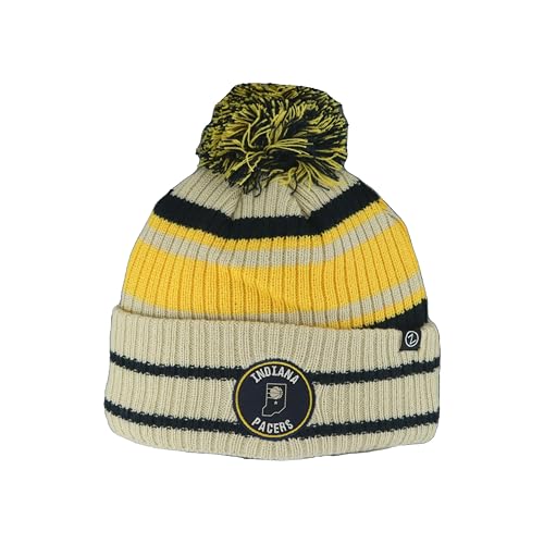 NBA Beanie Pom - Indiana Pacers - One Size - Stone