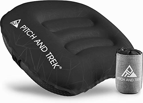 Ultralight Inflatable Camping Pillow with Removable Cover