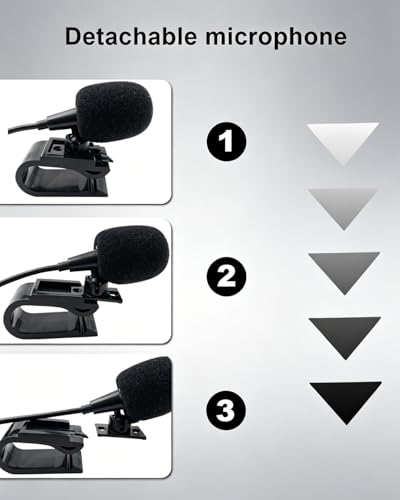 3.5mm Car Microphone with Noise Reduction for Stereo Systems