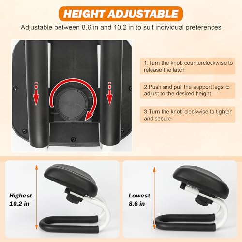 Adjustable Meditation Bench - Ergonomic Kneeling Stool for Yoga & Prayer