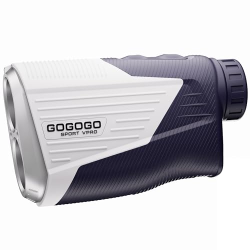 Magnetic Golf Rangefinder with Slope Switch - Blue